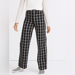 Madewell Emmett slim wide length pants